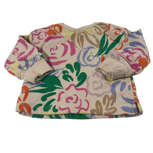 Baby Gap Baby Girl 18-24M Colorful Floral Sweater - Picture 2 of 5
